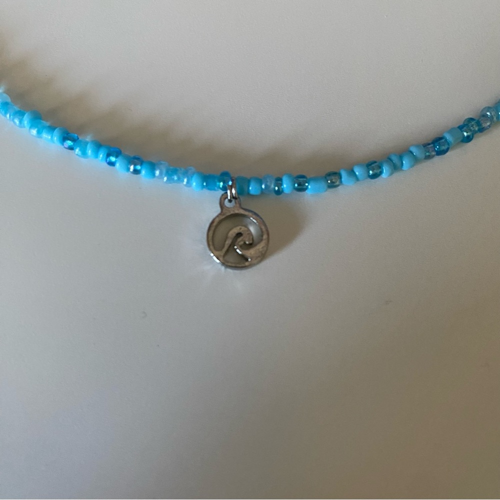 Summer beachy wave necklace & bracelet set - Picture 2 of 4